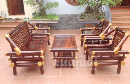 Bộ sofa tre hun khói SFT4