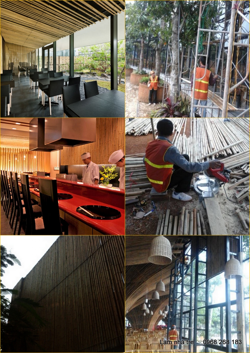 resort nha tre truc bambooo
