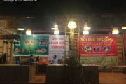 Thi công gian hàng tre cho đơn vị xôi Phú Thượng, cốm làng Vòng tại hội chợ ẩm thực Hà Nội