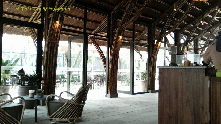 khong gian cafe tre