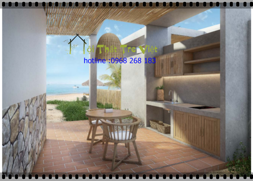 Bulgalow tre nứa đẹp mê ly 