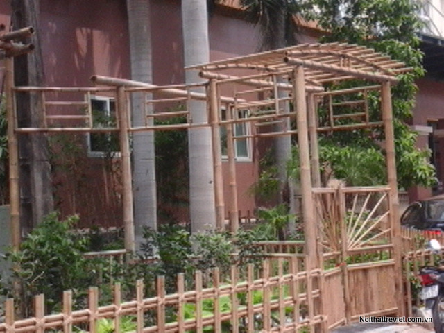 gian hoa lam tu tre nưa
