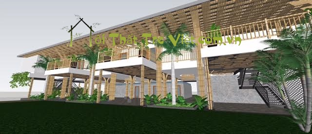 thiet ke nha tre bamboo