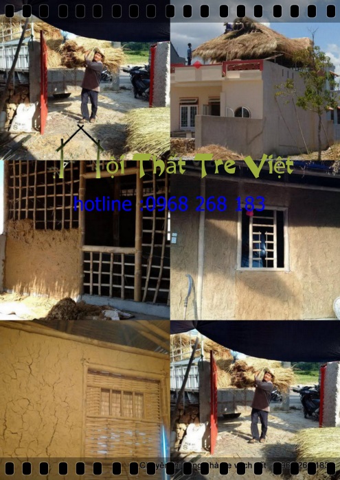 vách nhà đắp đất 